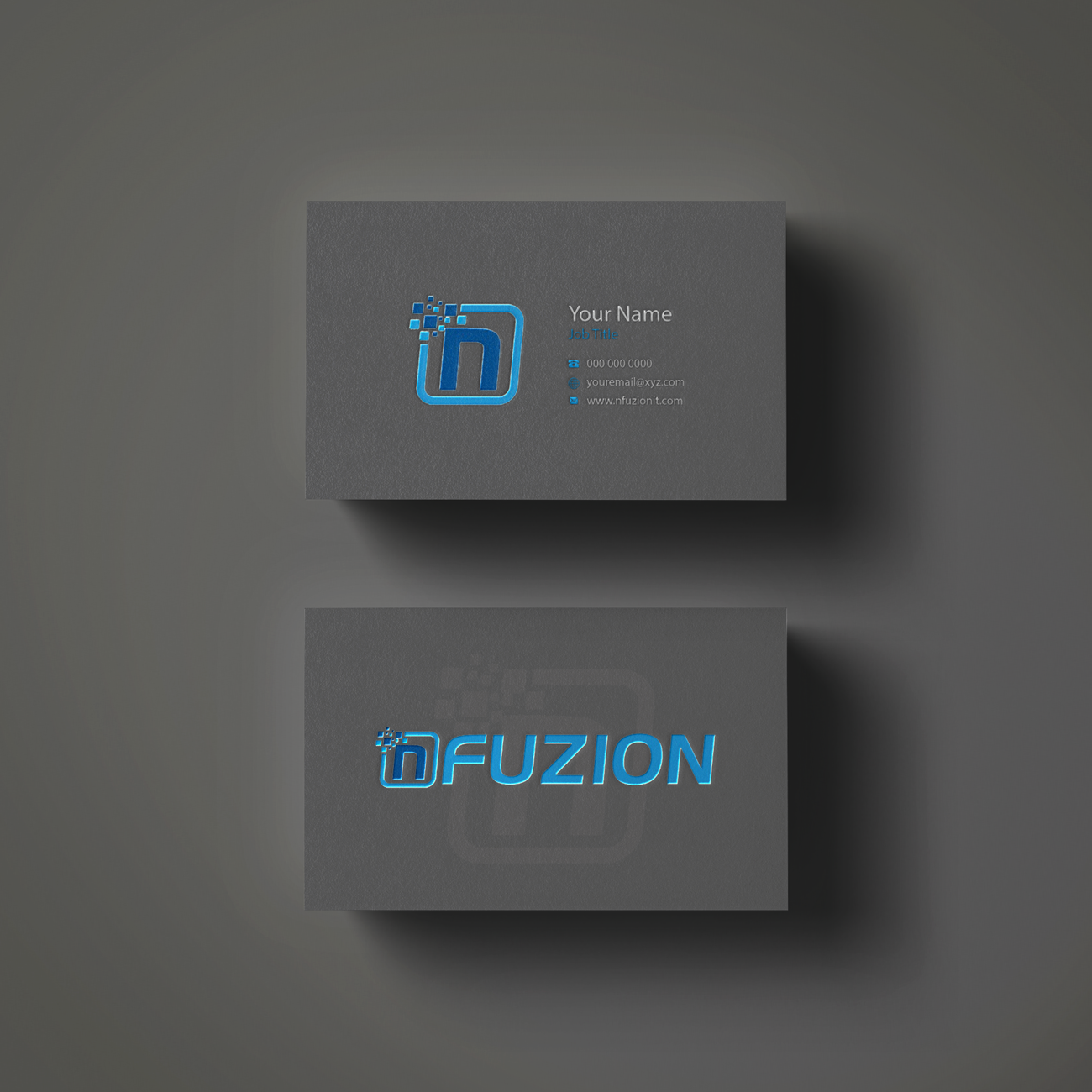 Visitenkarten-Design von Riz' für NFUZION | Design #23138796