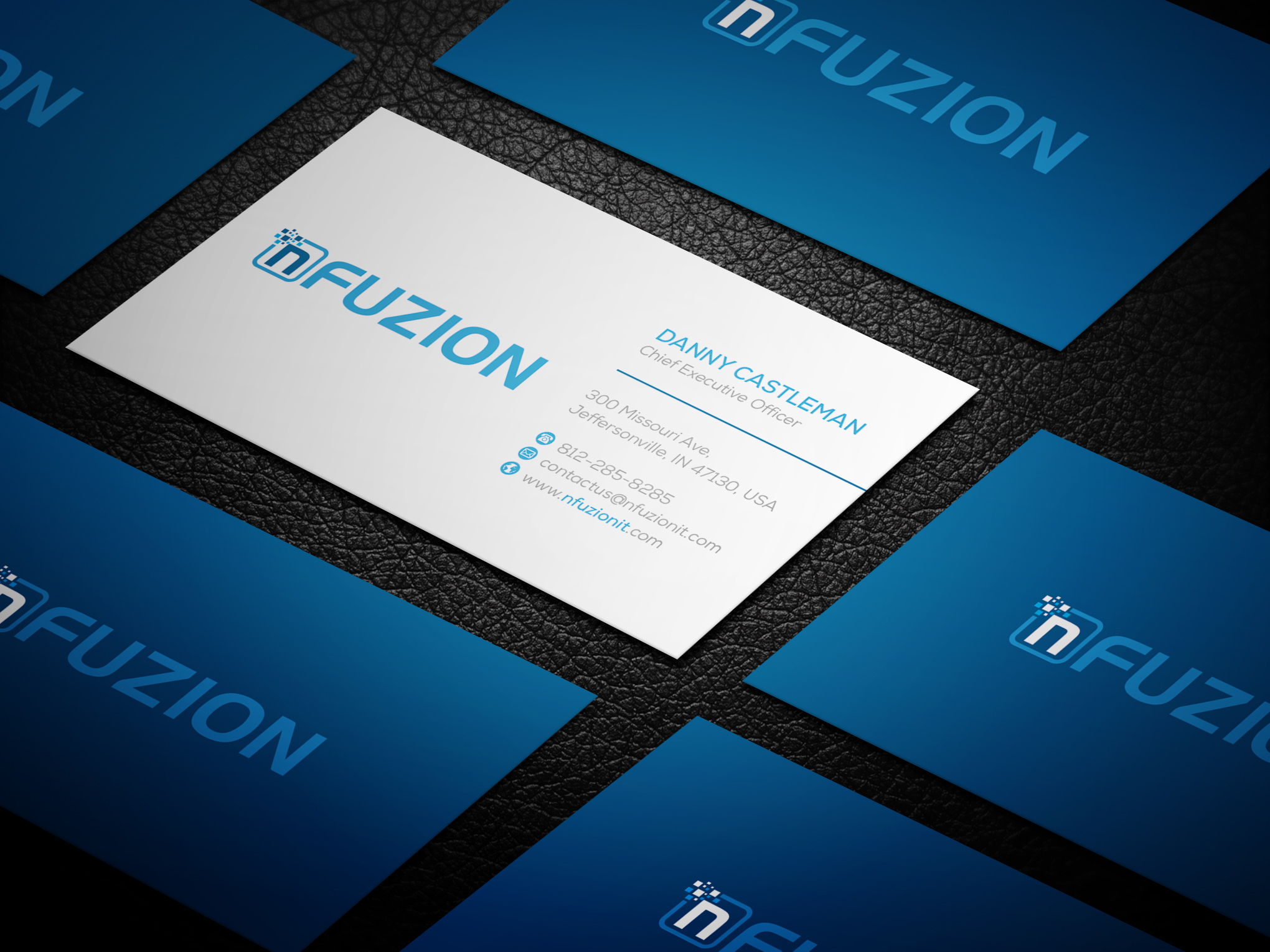 Business Card Design by WebixBD for NFUZION | Design #23145732