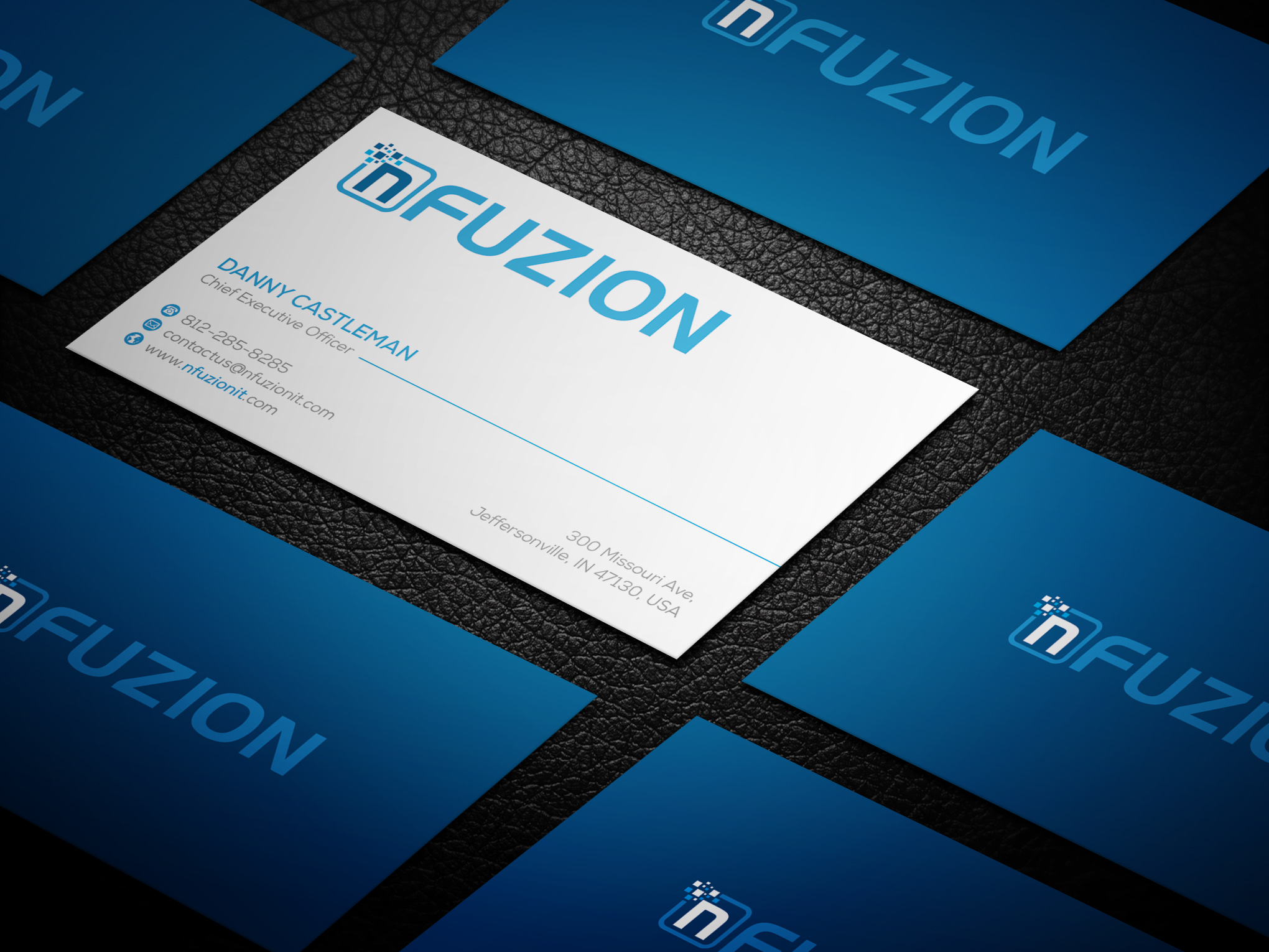 Business Card Design by WebixBD for NFUZION | Design #23145789