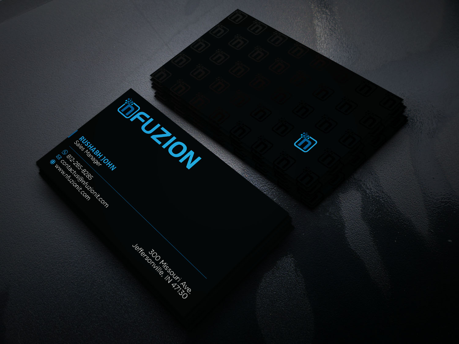 Design de Carte de Visite par Verified artistry (Design garden) pour NFUZION | Design #23135965