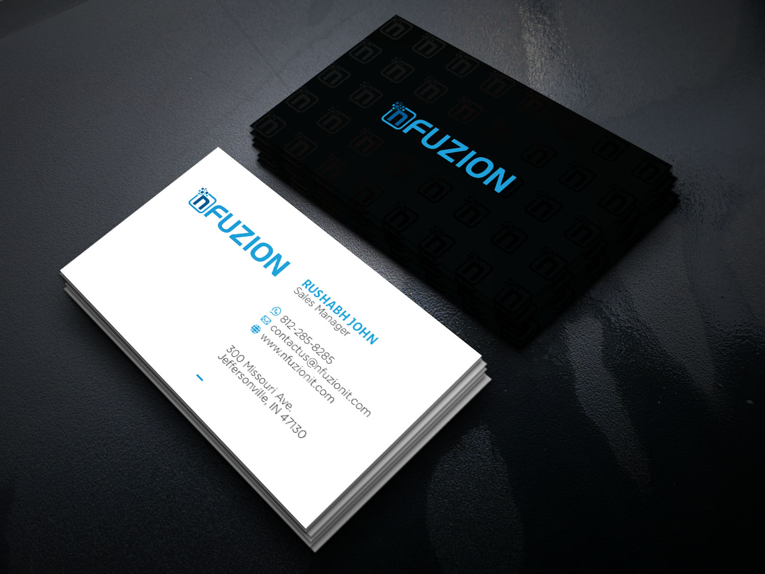 Design de Carte de Visite par Verified artistry (Design garden) pour NFUZION | Design #23135969