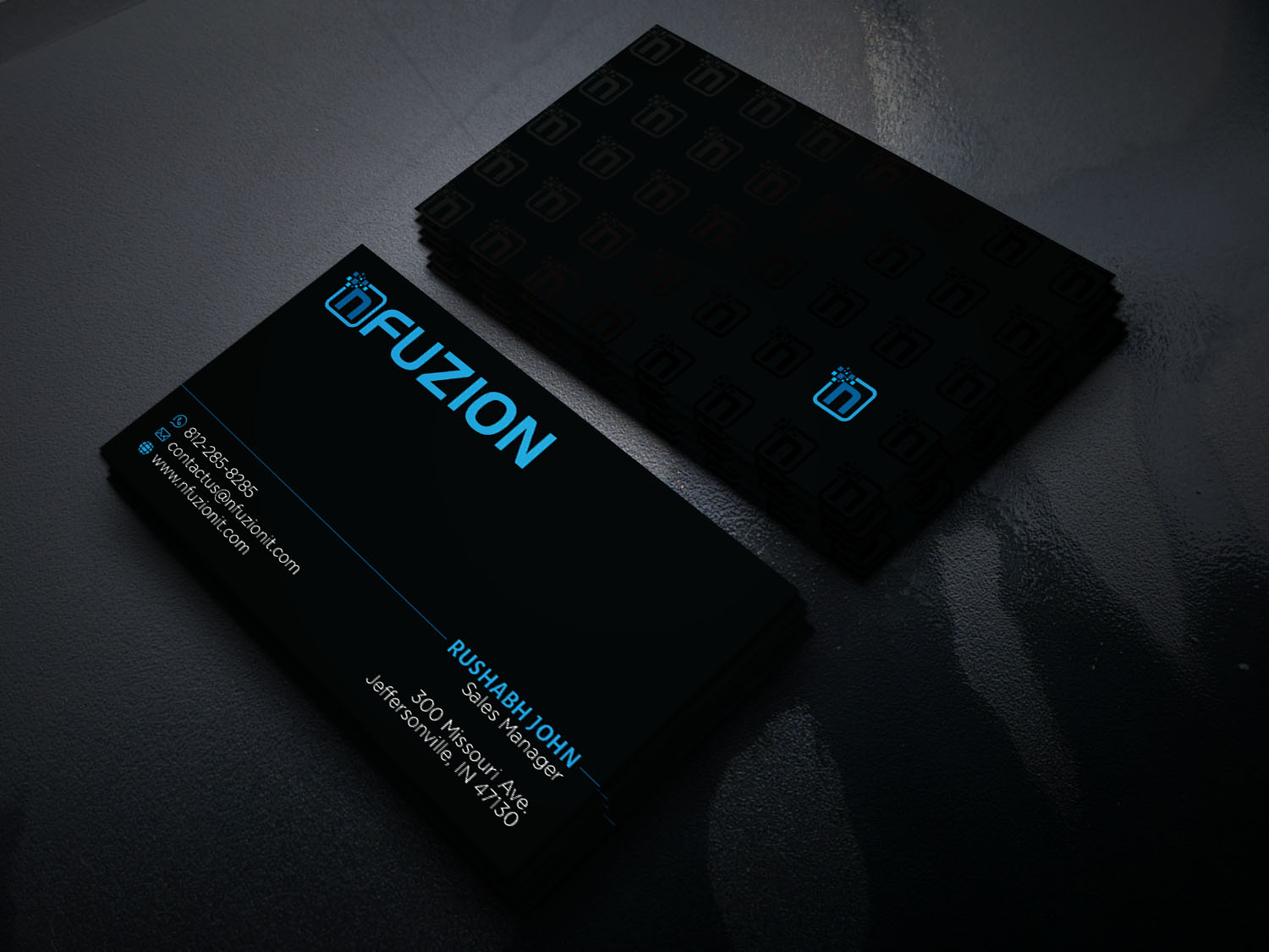 Design de Carte de Visite par Verified artistry (Design garden) pour NFUZION | Design #23135970
