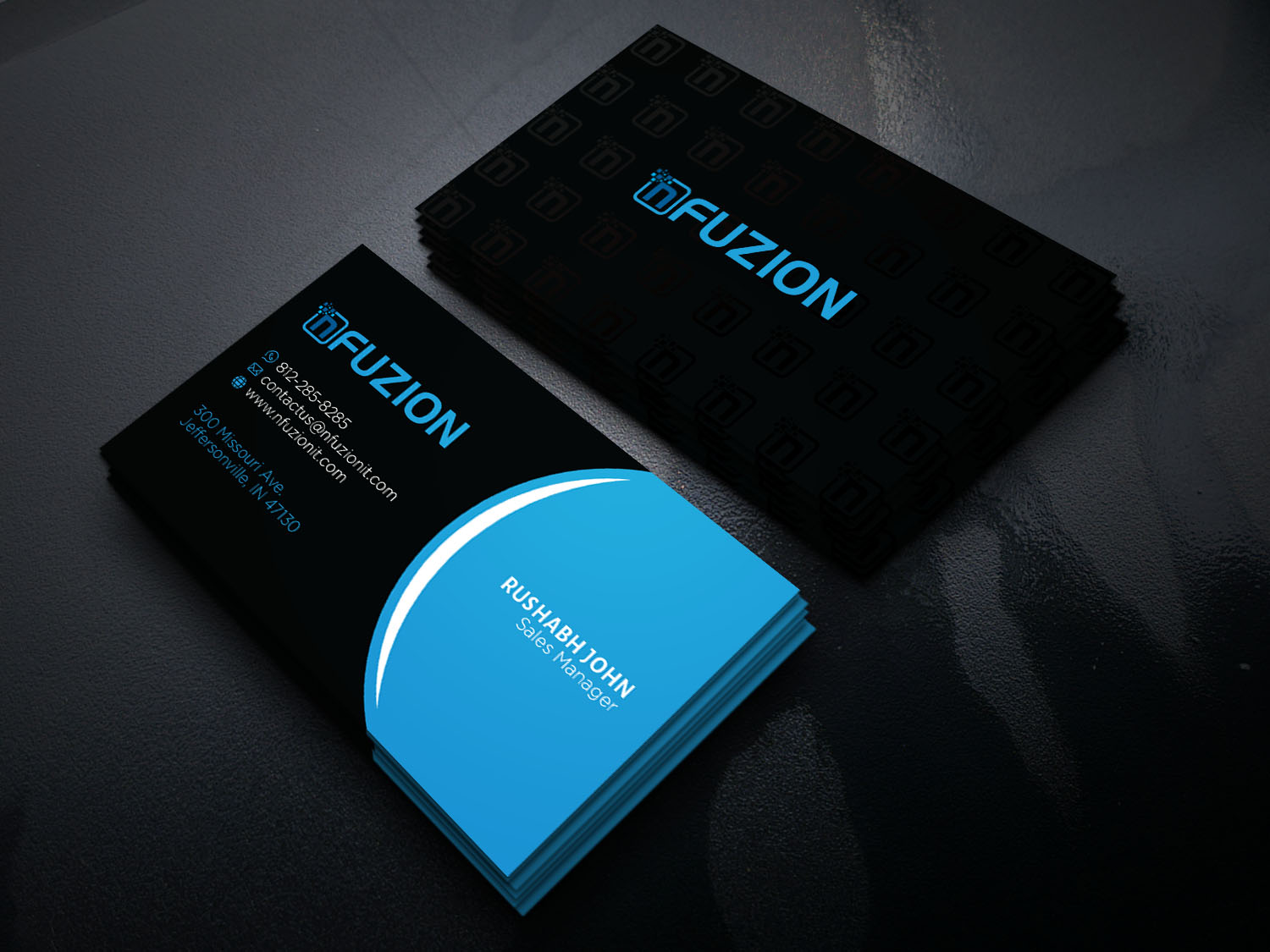 Visitenkarten-Design von Verified artistry für NFUZION | Design #23135975