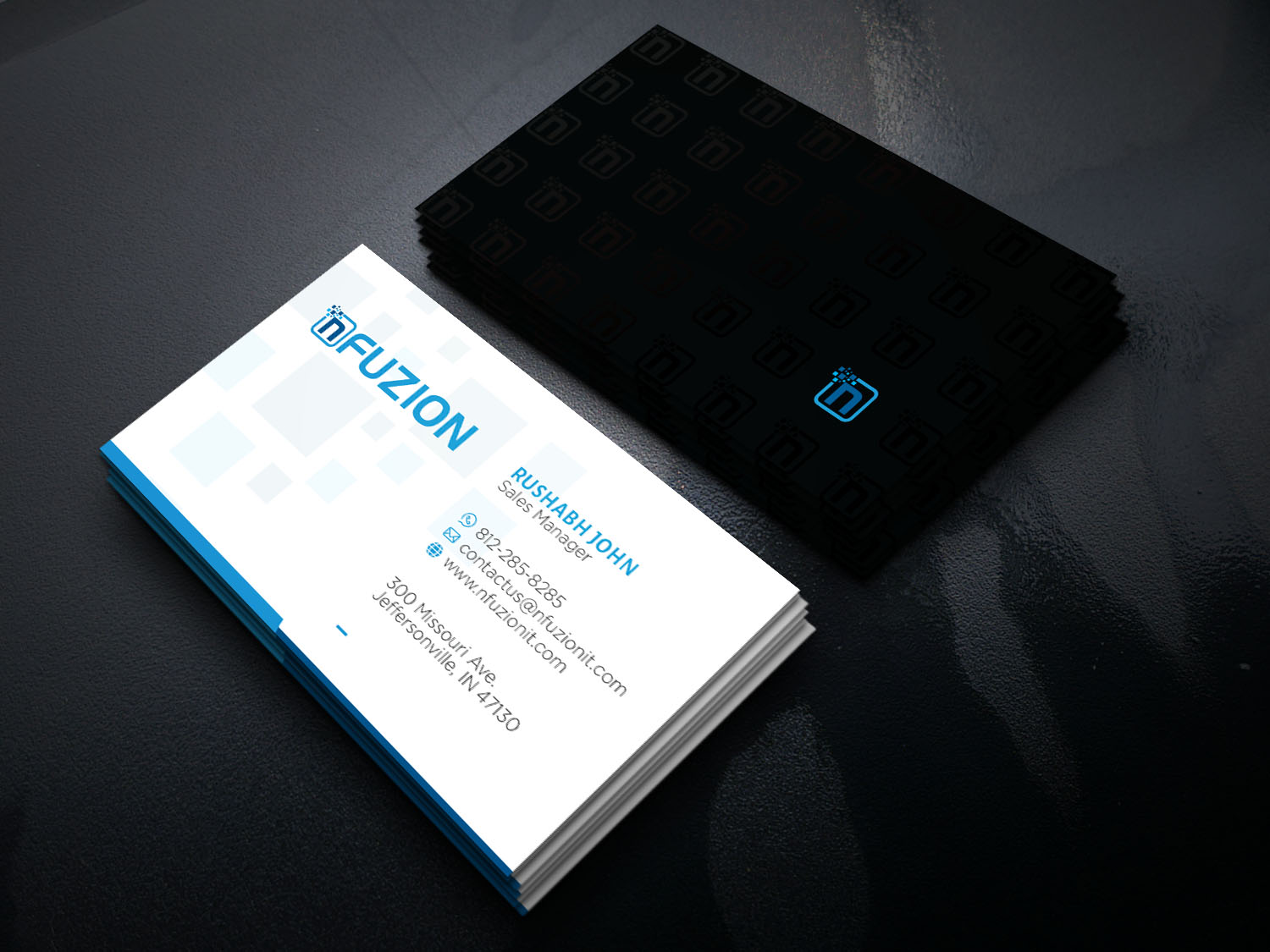 Visitenkarten-Design von Verified artistry für NFUZION | Design #23135981