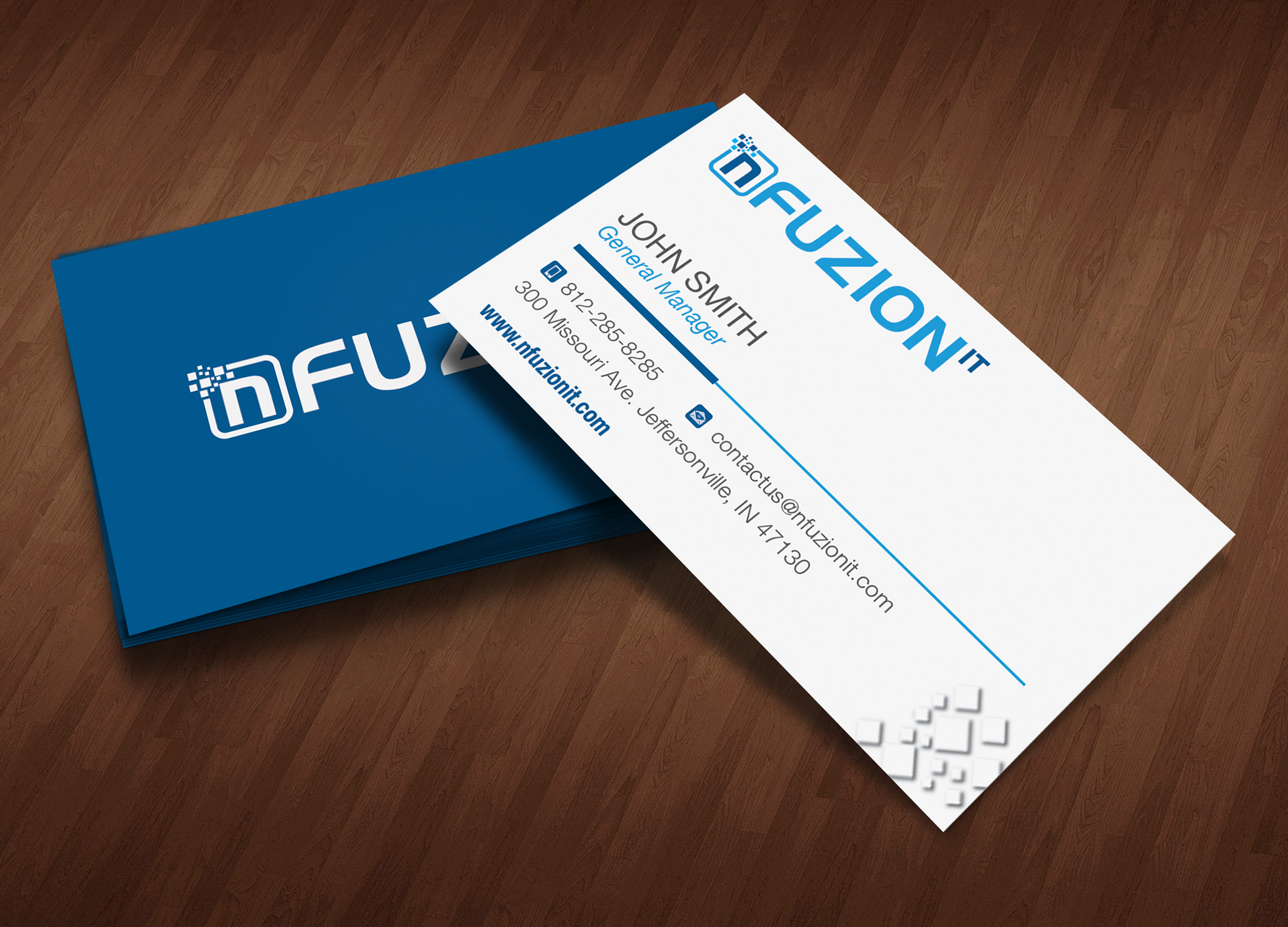 Diseño de Tarjeta de Presentación por Bran Design para NFUZION | Diseño #23136729