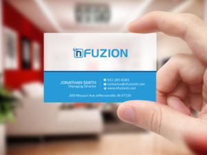Business Card Design by Creations Box 2015 for NFUZION | Design: #23141225