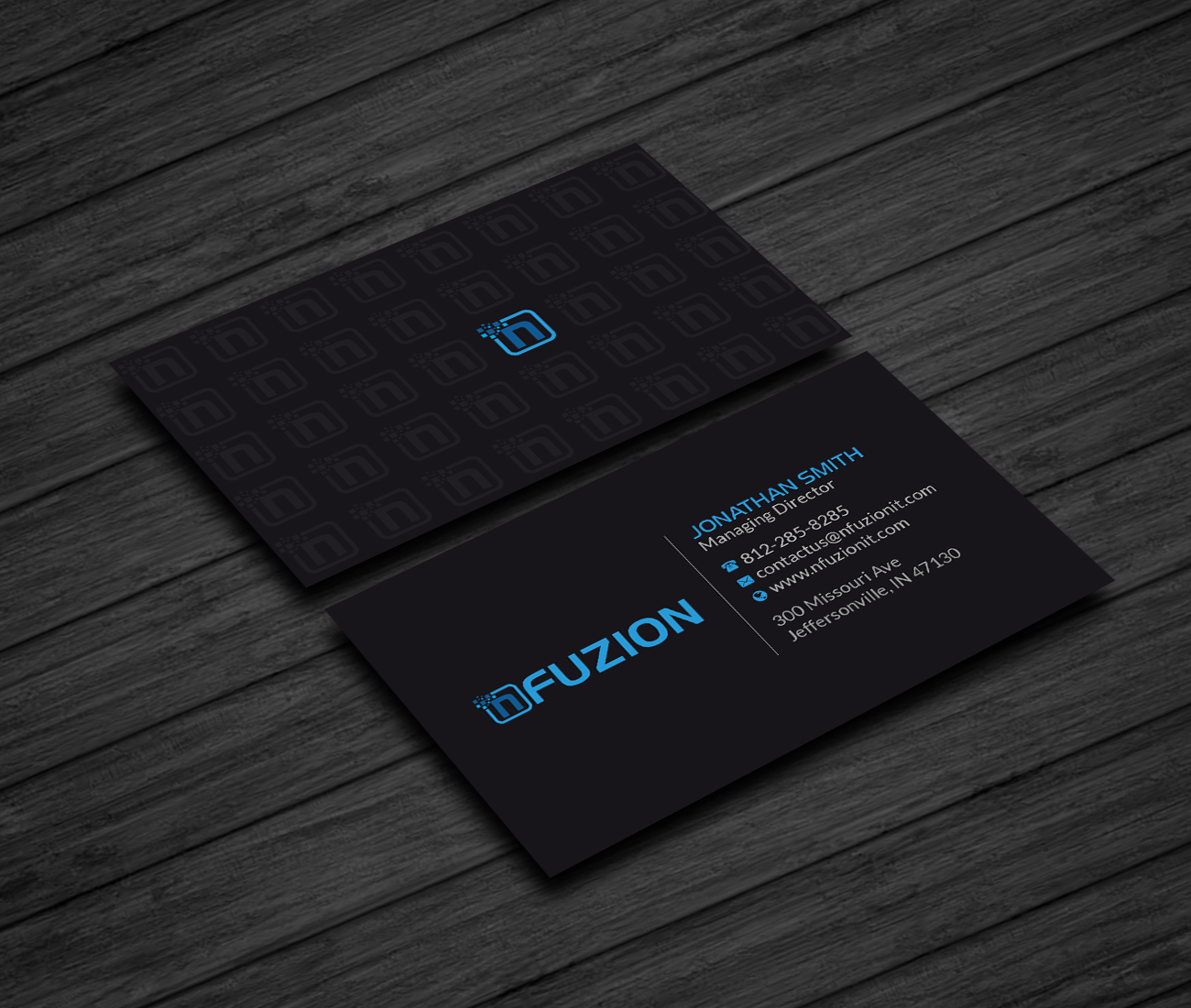 Visitenkarten-Design von Creations Box 2015 für NFUZION | Design #23141226