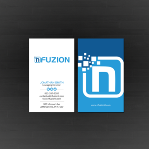 Business Card Design by Creations Box 2015 for NFUZION | Design: #23141235