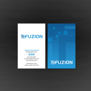 Business Card Design by Creations Box 2015 for NFUZION | Design: #23141236