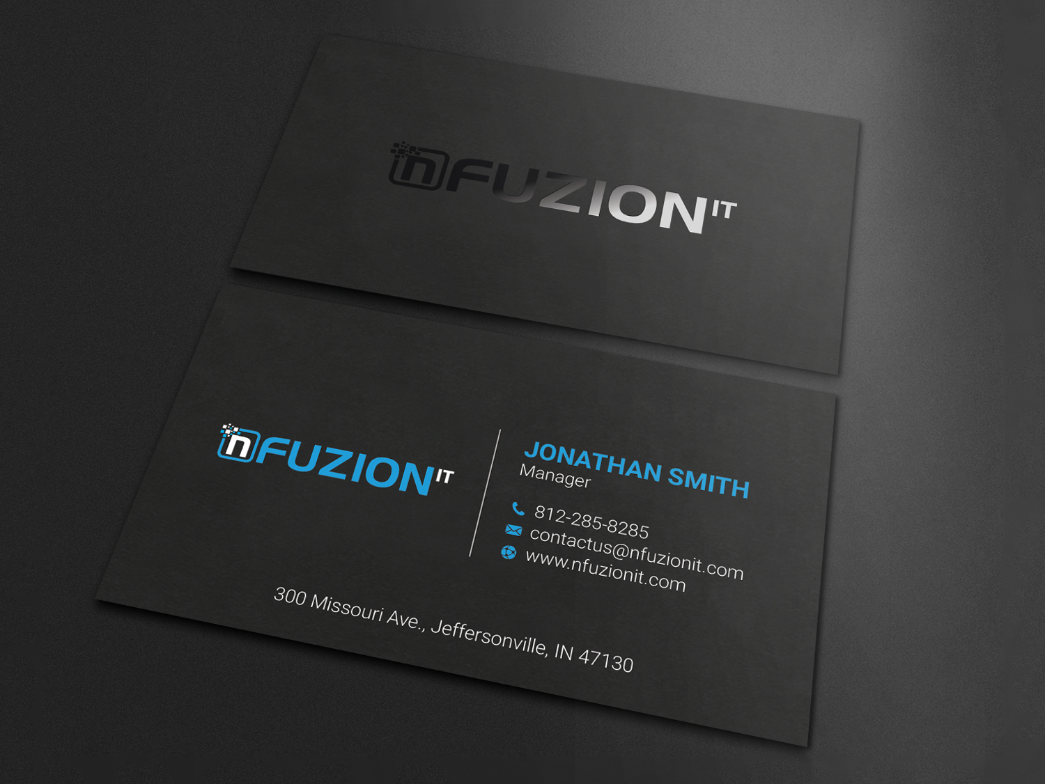 Visitenkarten-Design von LAXMI DESIGNHUB für NFUZION | Design #23147712