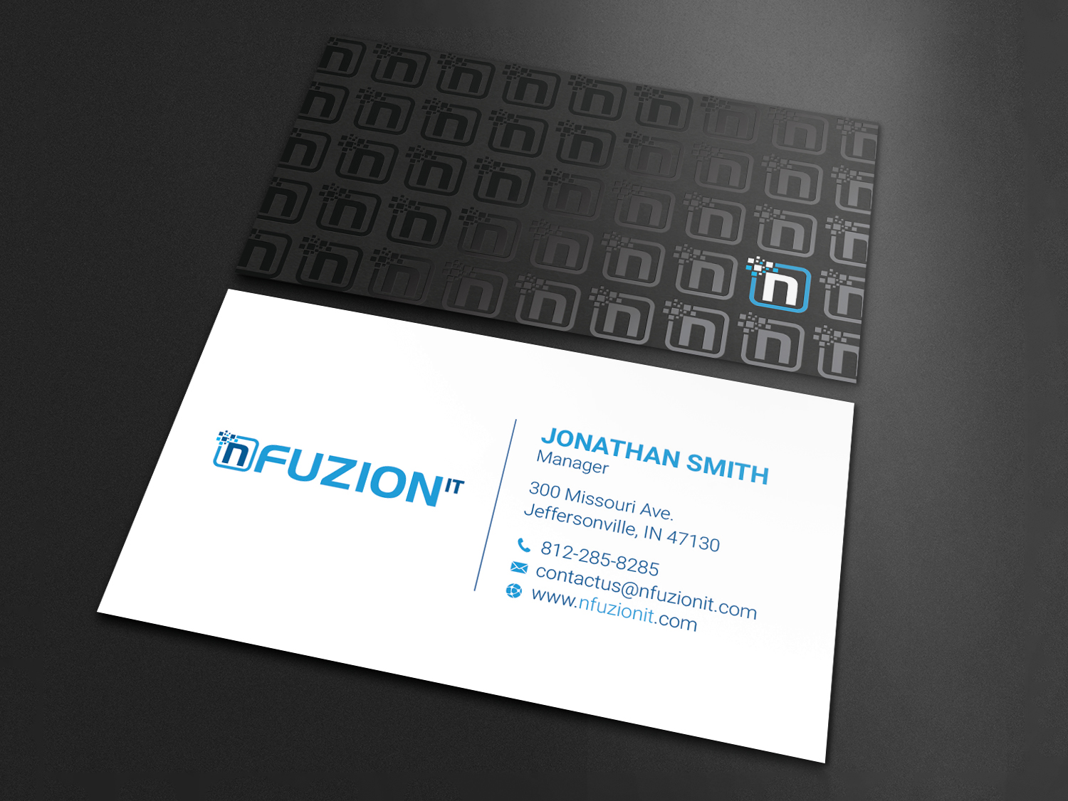 Visitenkarten-Design von LAXMI DESIGNHUB für NFUZION | Design #23147806