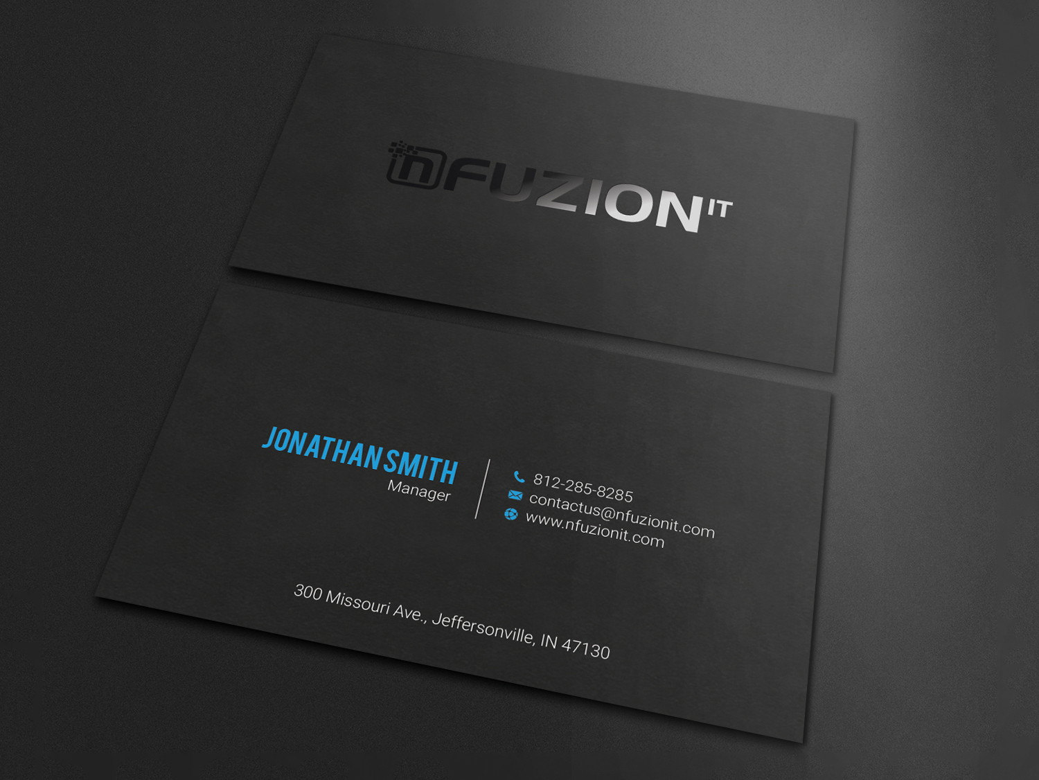 Visitenkarten-Design von LAXMI DESIGNHUB für NFUZION | Design #23147816