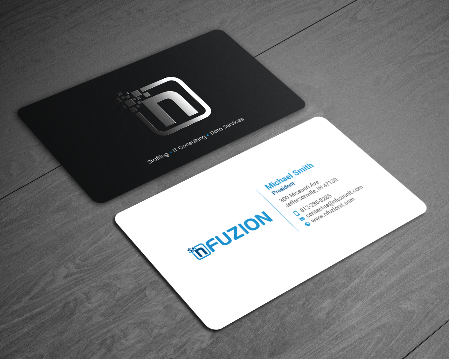 Visitenkarten-Design von chandrayaan.creative für NFUZION | Design #23135180