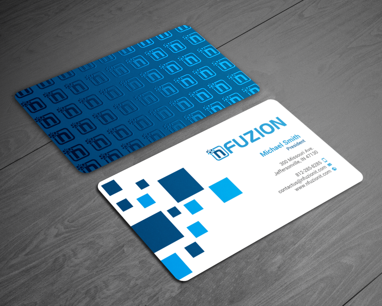 Visitenkarten-Design von chandrayaan.creative für NFUZION | Design #23135186