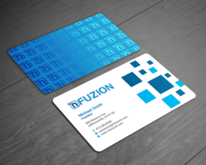 Business Card Design by chandrayaan.creative for NFUZION | Design: #23135188