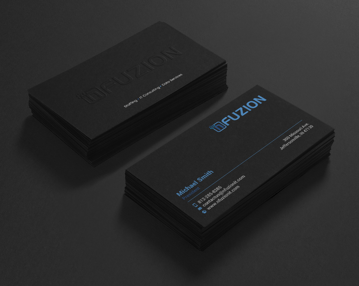 Visitenkarten-Design von chandrayaan.creative für NFUZION | Design #23135727