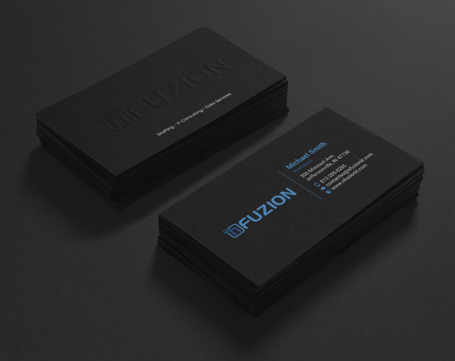 Visitenkarten-Design von chandrayaan.creative für NFUZION | Design #23135730