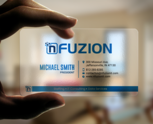 NFUZION Corporate Business Card | Business Card Design by chandrayaan.creative