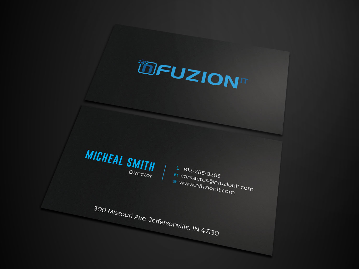 Business Card Design by Tripti Ranjan Gain for NFUZION | Design #23133755