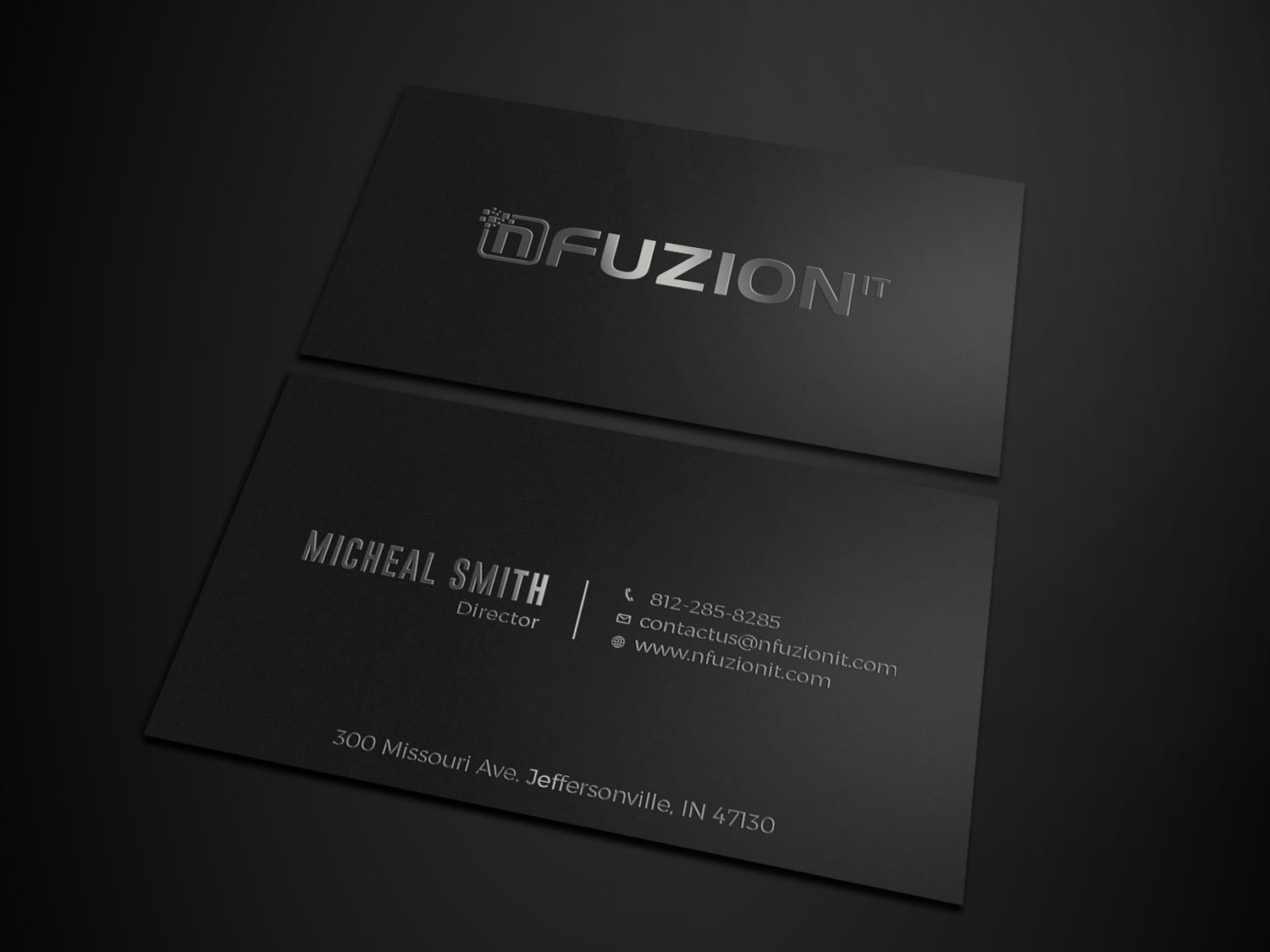 Business Card Design by Tripti Ranjan Gain for NFUZION | Design #23133758