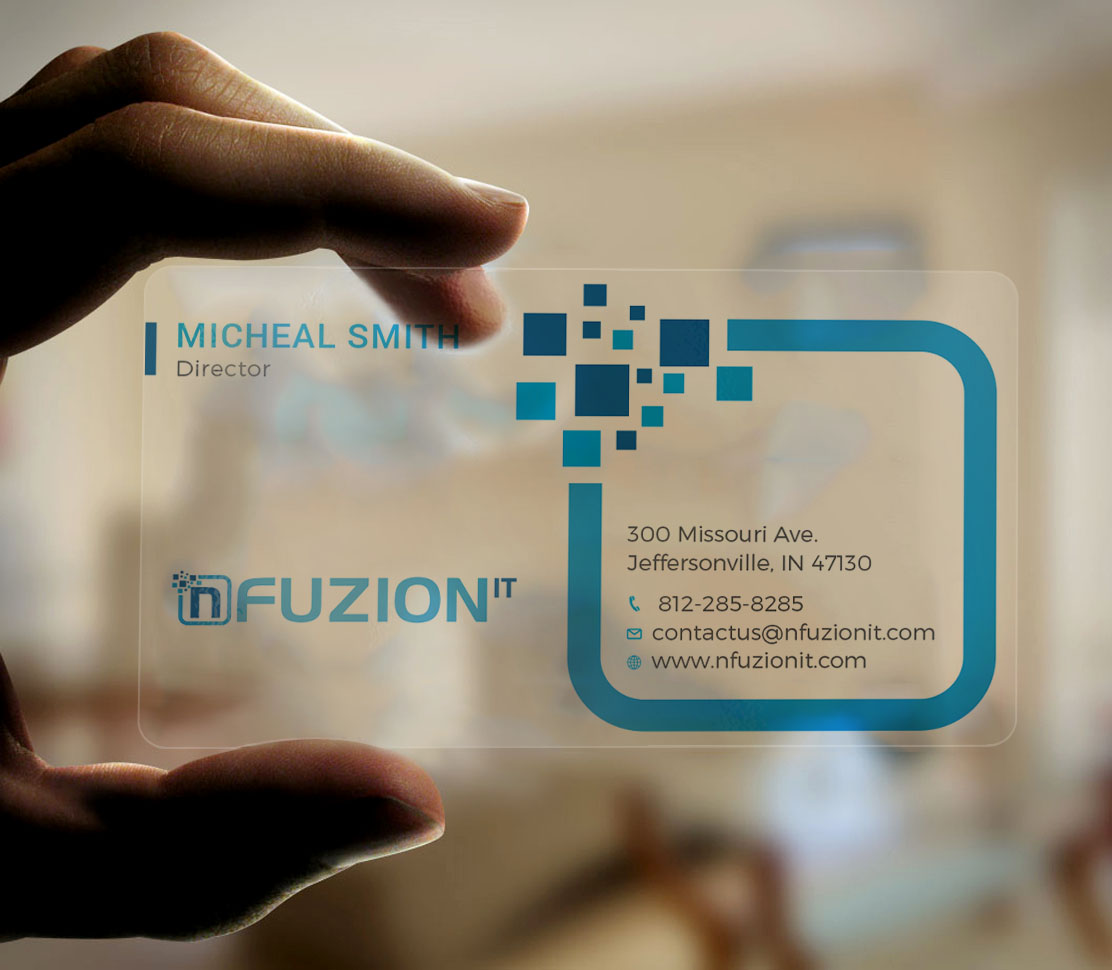 Business Card Design by Tripti Ranjan Gain for NFUZION | Design #23133781