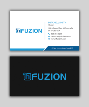 Business Card Design by T.R for NFUZION | Design: #23132228