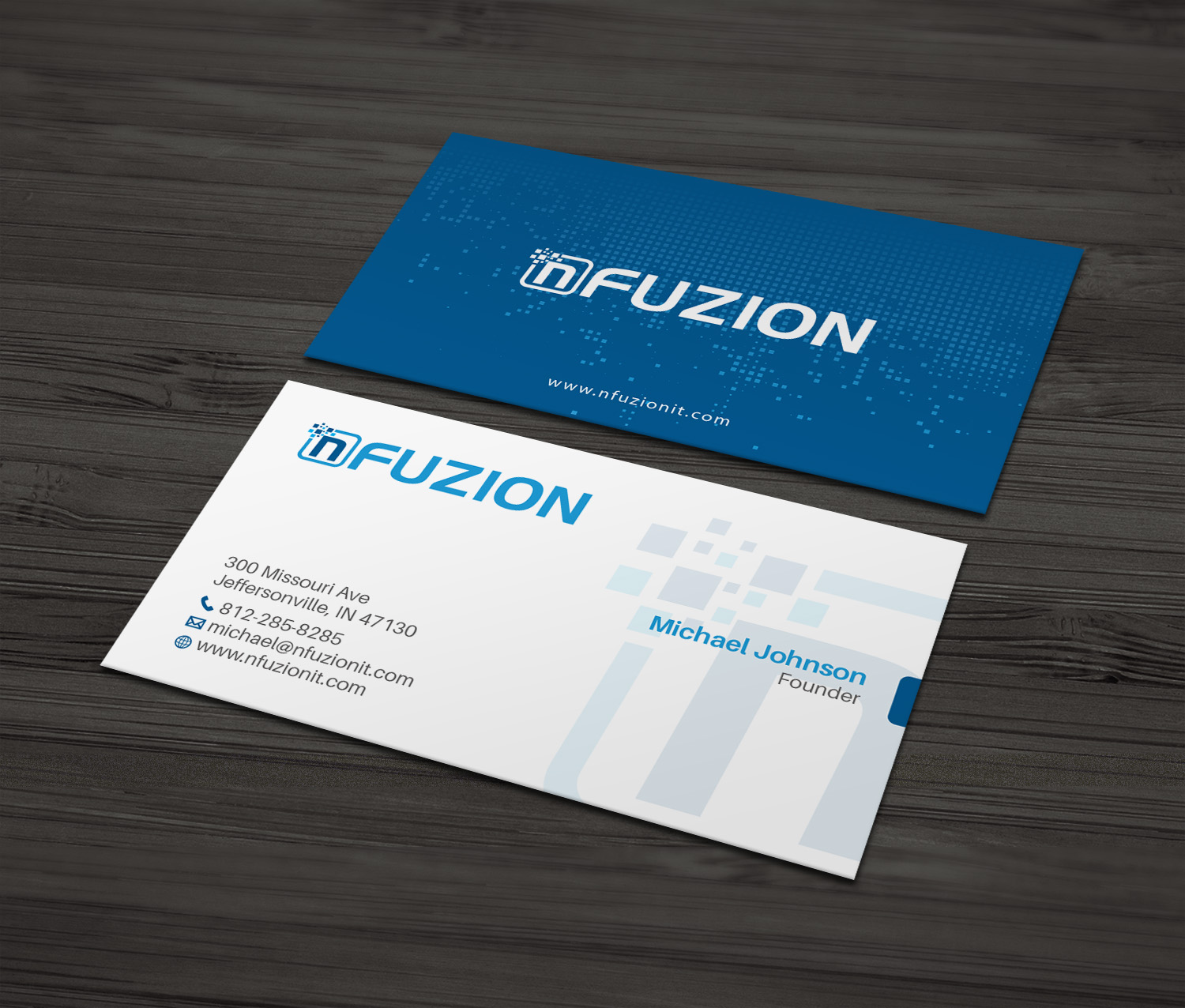 Business Card Design by MDesign for NFUZION | Design #23148014
