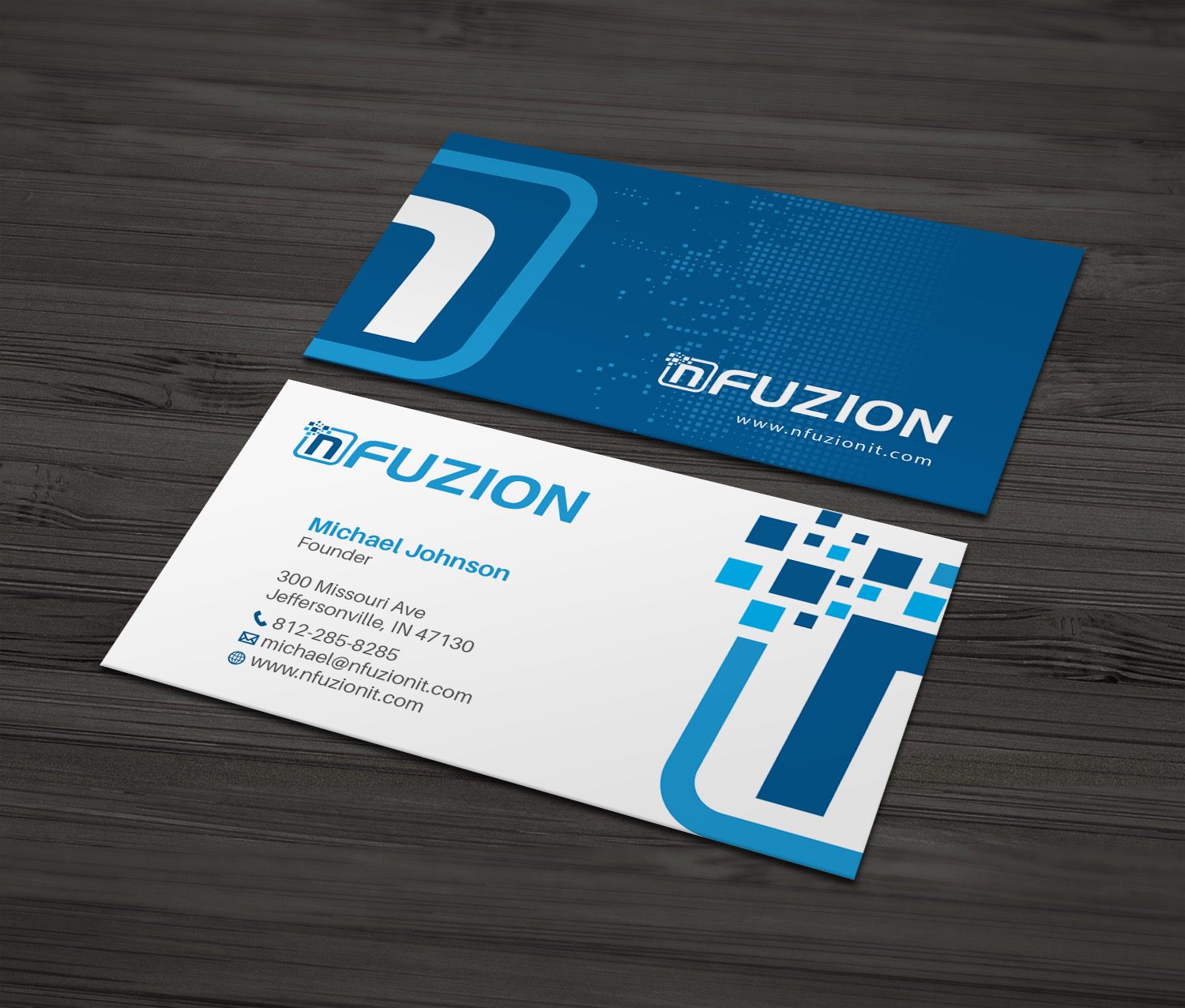Business Card Design by MDesign for NFUZION | Design #23148019