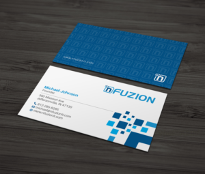 NFUZION Corporate Business Card | Business Card Design by MDesign