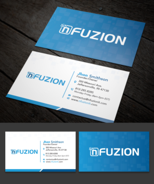 Visitenkarten-Design von Subhendu 3 für NFUZION | Design: #23152681