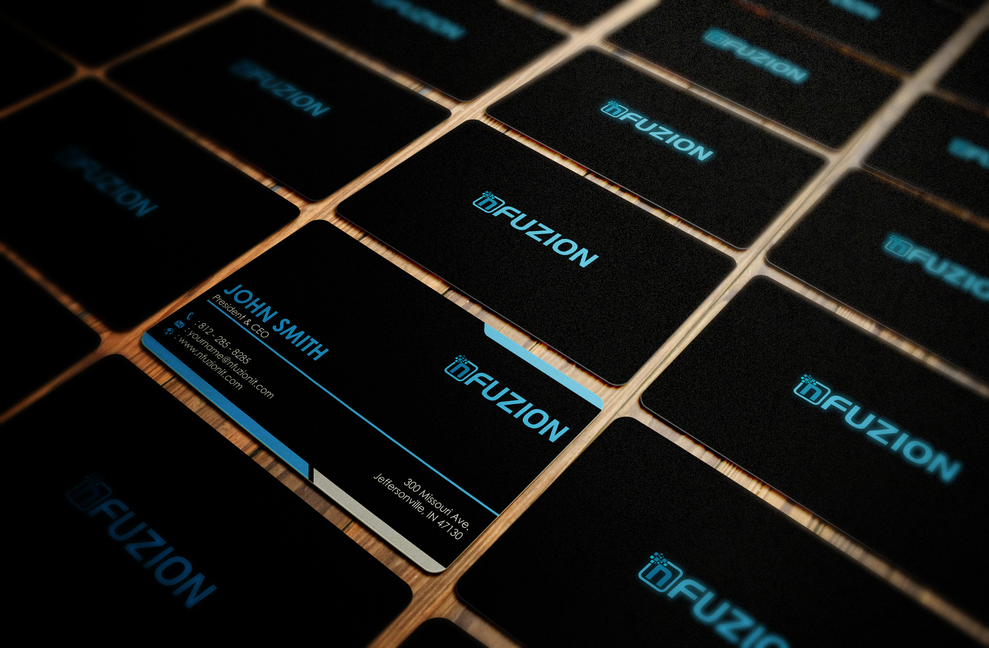 Business Card Design by ASC Media for NFUZION | Design #23154763