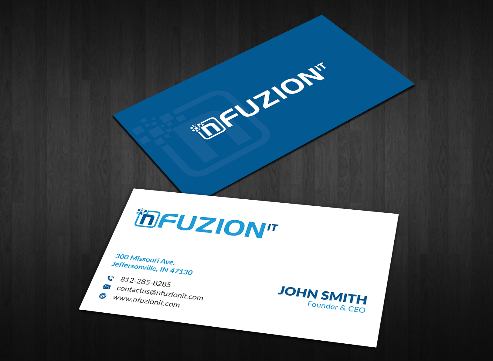 Business Card Design by Musa. A for NFUZION | Design #23145379