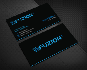 Business Card Design by Musa. A for NFUZION | Design: #23145383