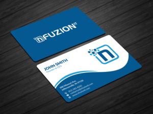 Business Card Design by Musa. A for NFUZION | Design: #23145385