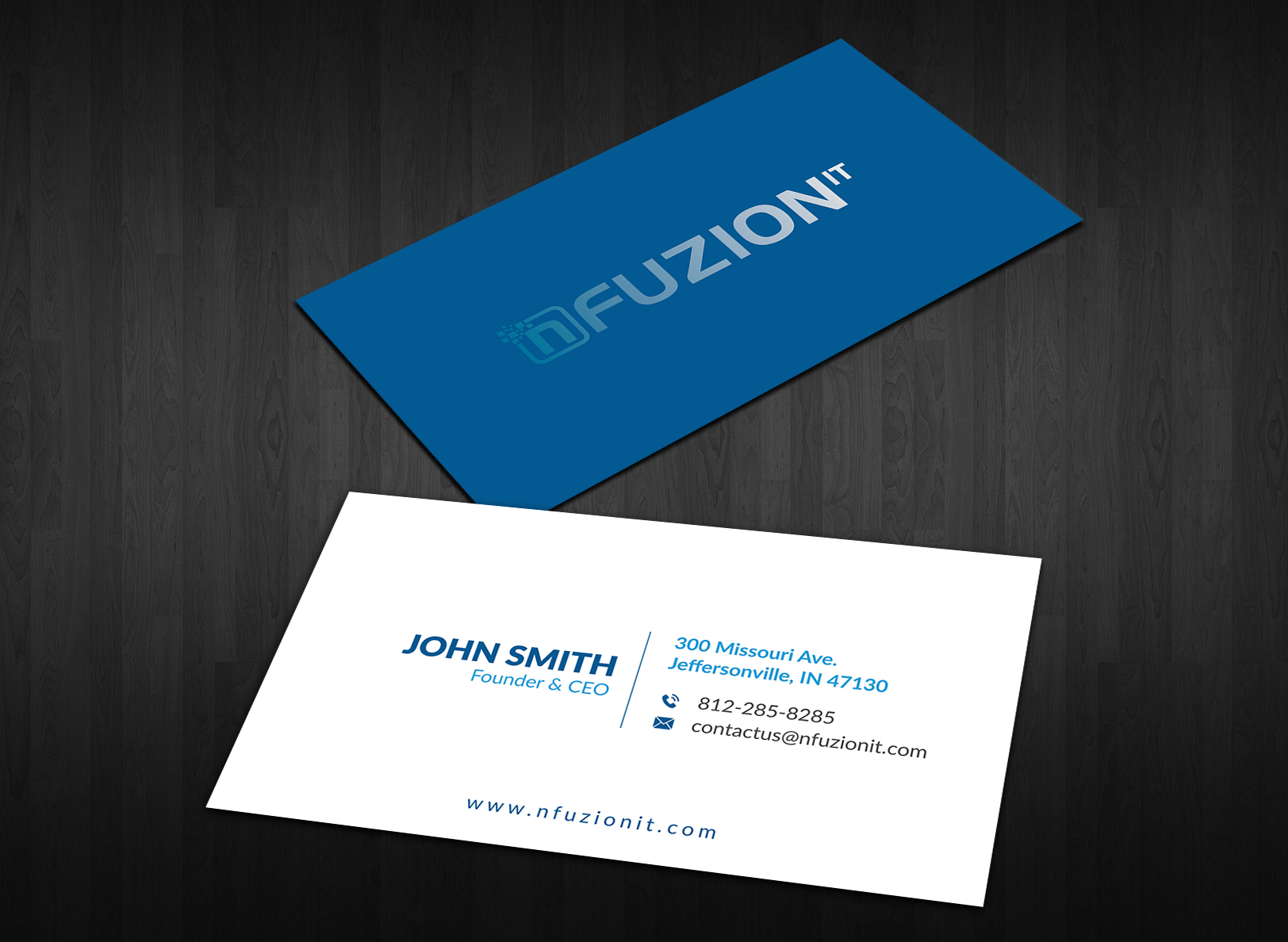 Business Card Design by Musa. A for NFUZION | Design #23145387