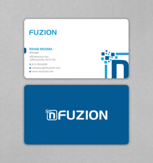 Business Card Design by Uttom 2 for NFUZION | Design: #23139909