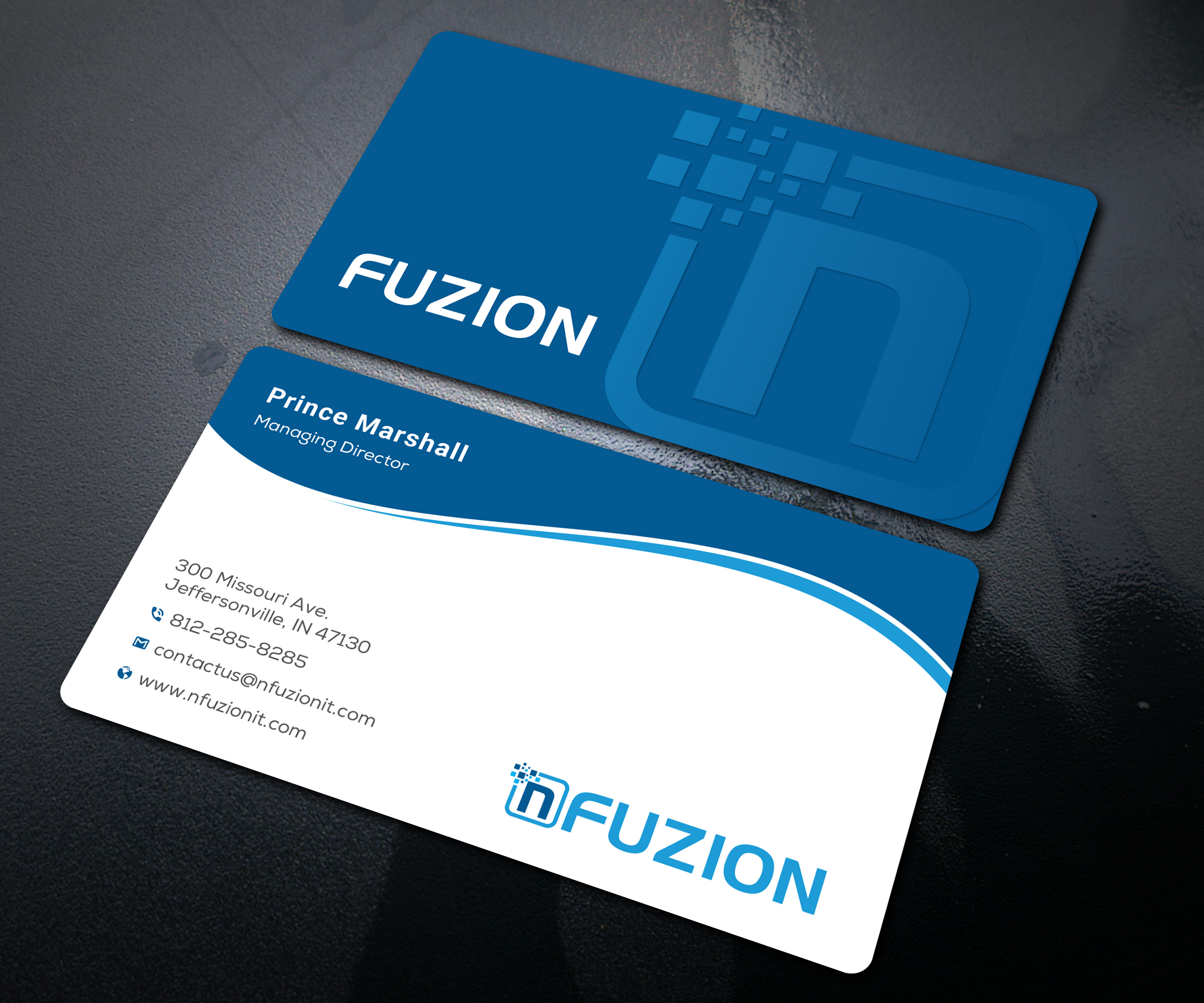 Diseño de Tarjeta de Presentación por Uttom 2 para NFUZION | Diseño #23178978