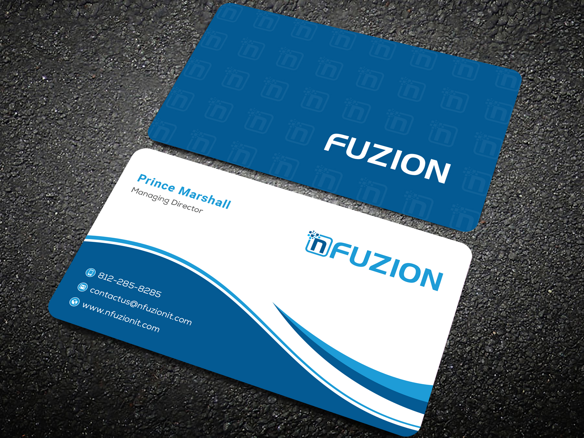 Visitenkarten-Design von Uttom 2 für NFUZION | Design #23179129