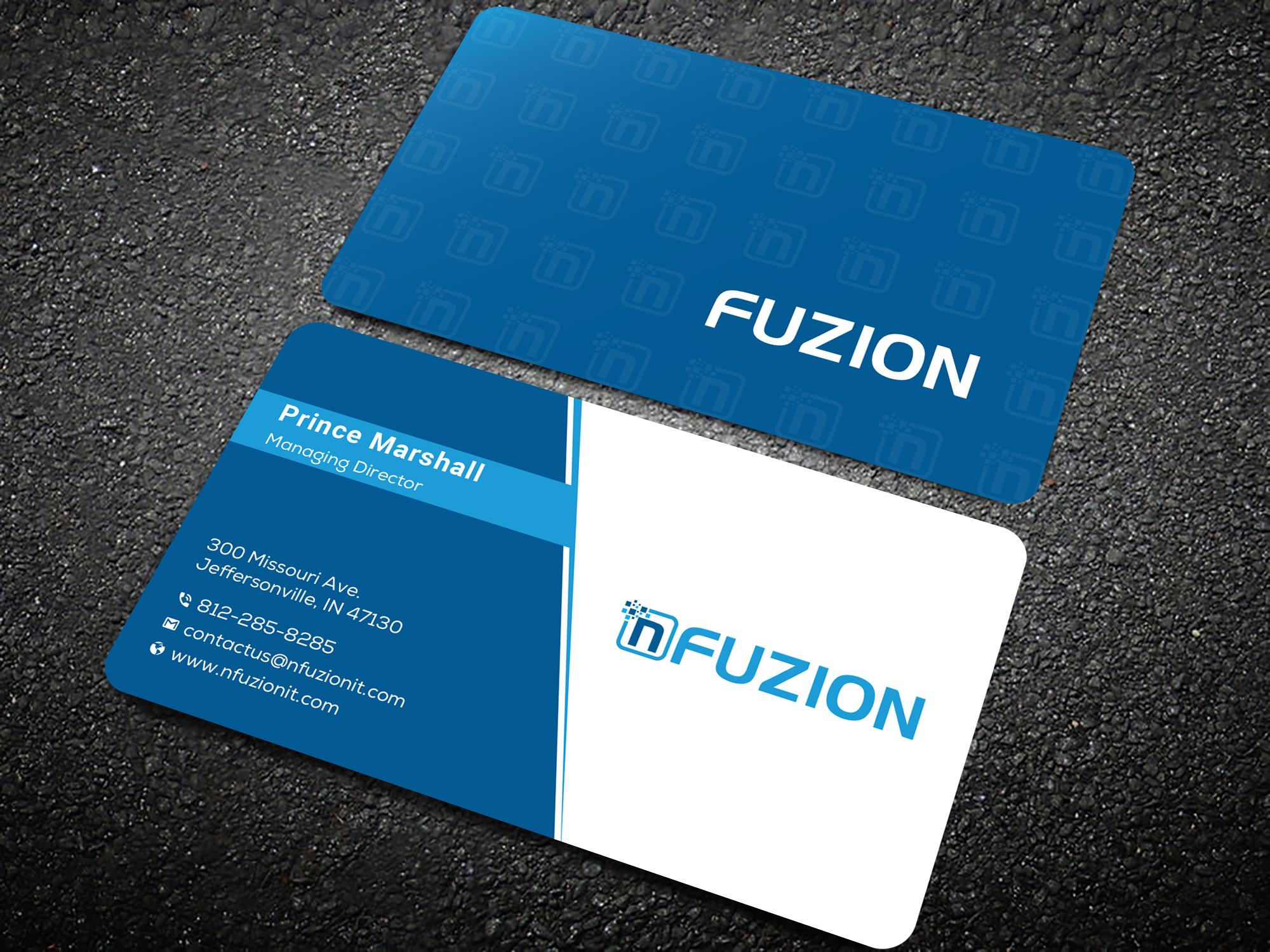 Visitenkarten-Design von Uttom 2 für NFUZION | Design #23179130