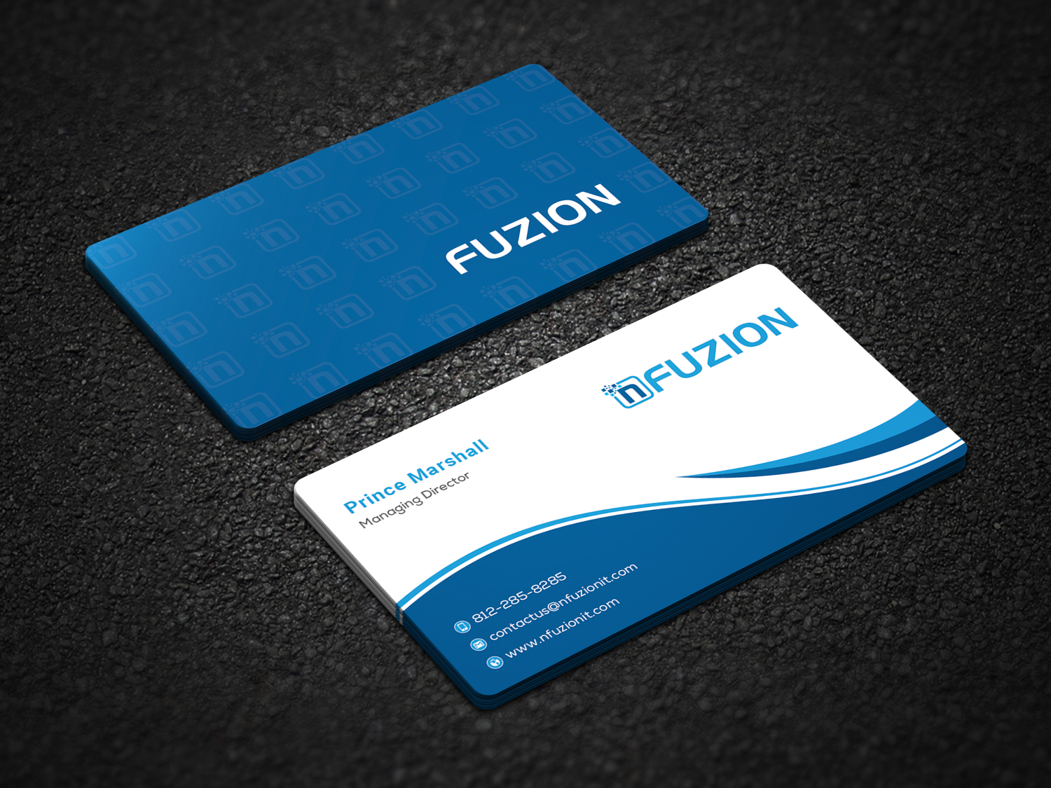 Visitenkarten-Design von Uttom 2 für NFUZION | Design #23179140