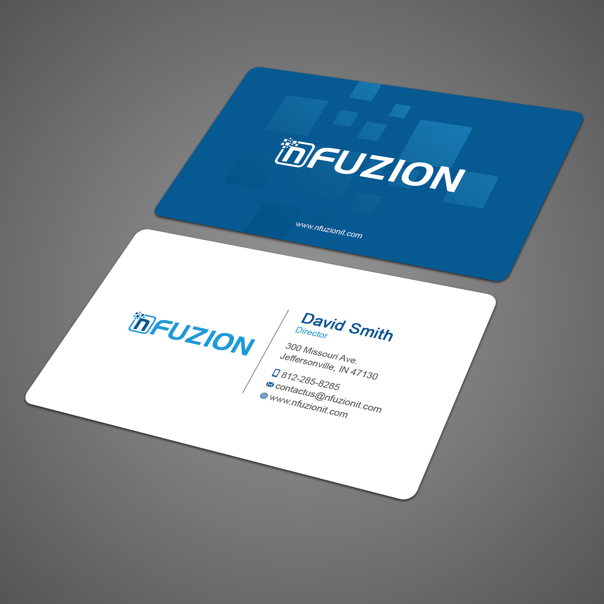 Visitenkarten-Design von Bonna 3 für NFUZION | Design #23130783