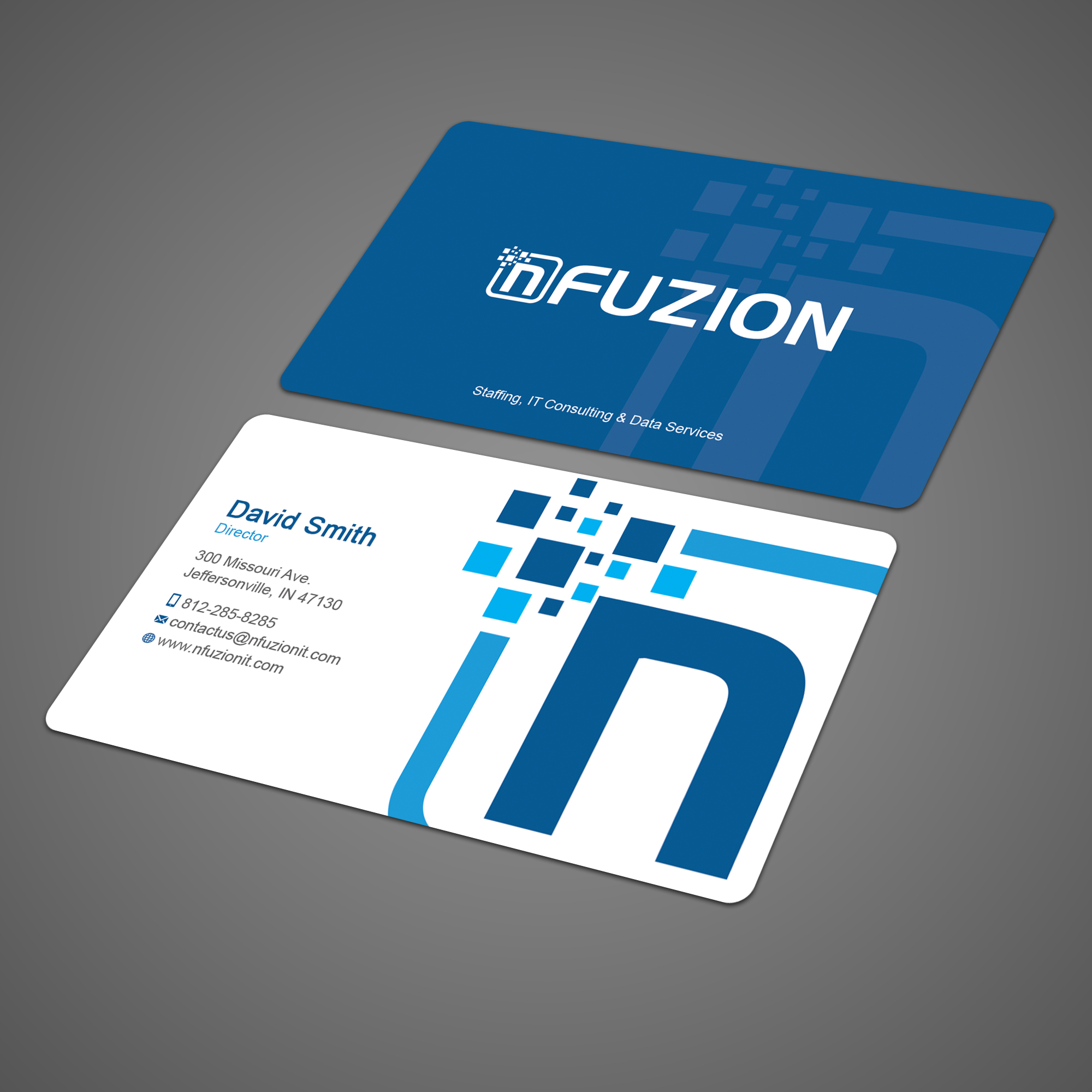 Business Card Design by Bonna 3 for NFUZION | Design #23130890