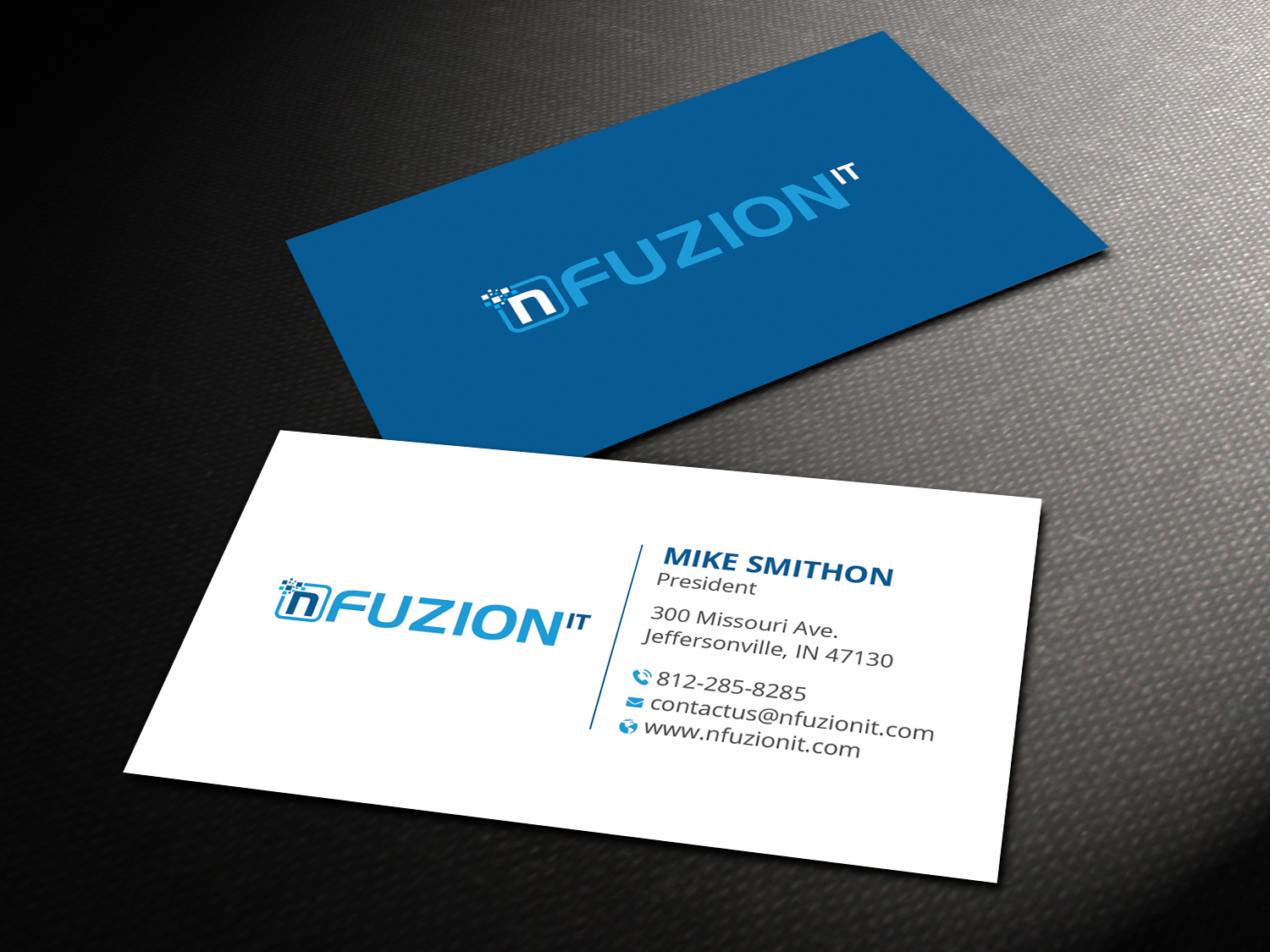 Business Card Design by DesignShout for NFUZION | Design #23160993