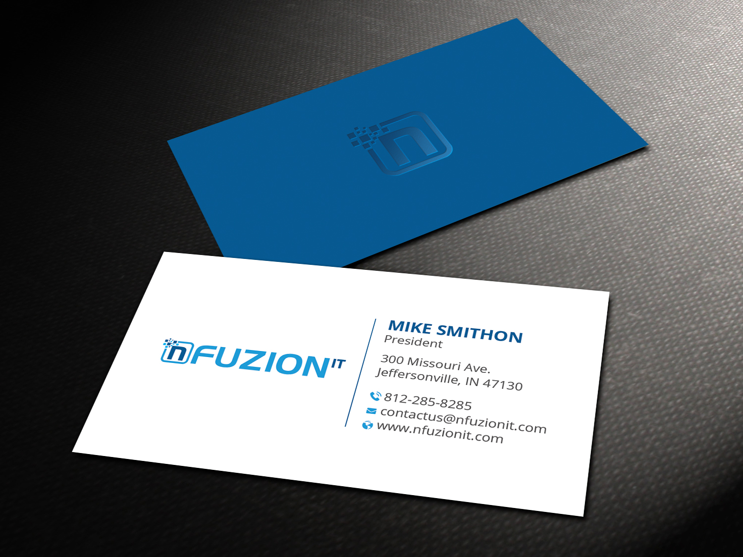 Business Card Design by DesignShout for NFUZION | Design #23160996