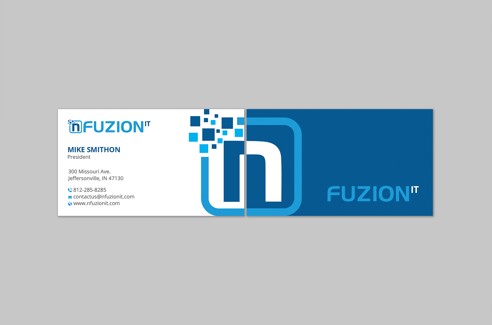 Visitenkarten-Design von DesignShout für NFUZION | Design #23161314