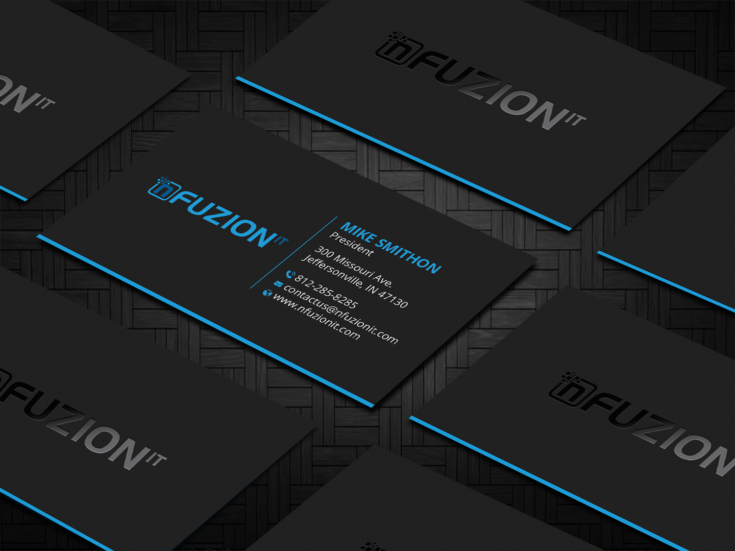 Business Card Design by DesignShout for NFUZION | Design #23161667