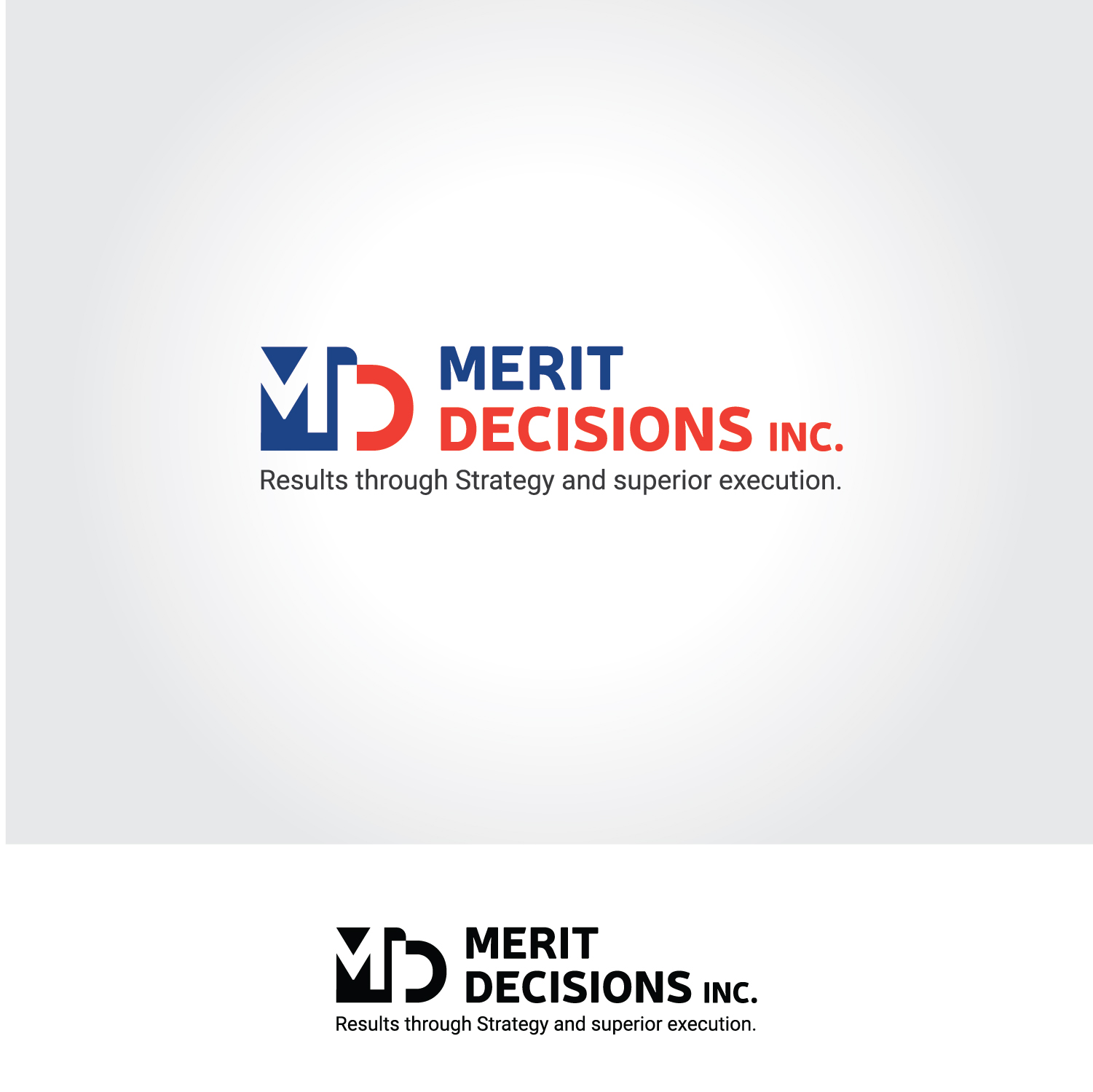 Logo Design by Maxo-Biz for Merit Decision | Design #23143924