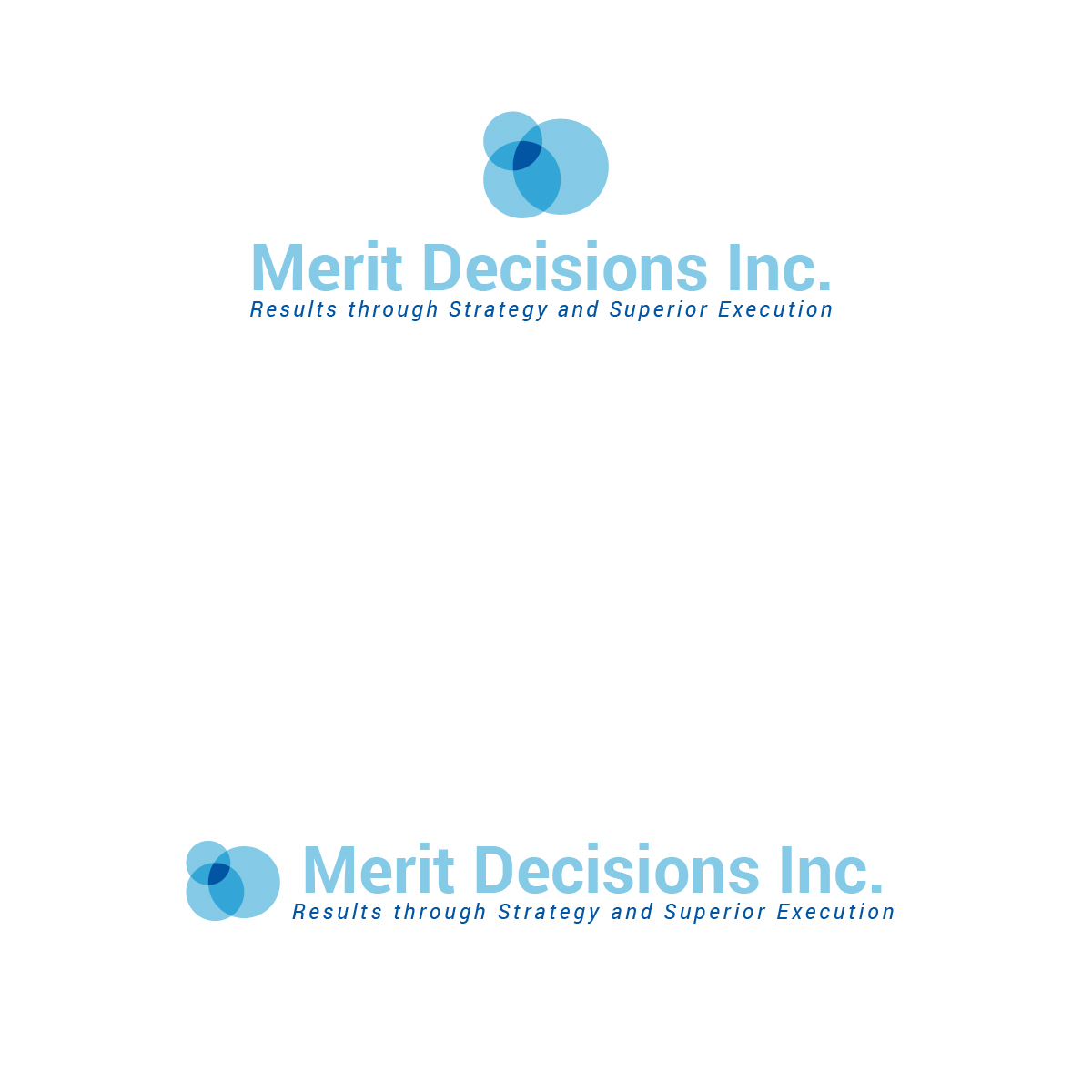 Logo Design by Lin23 for Merit Decision | Design #23141105