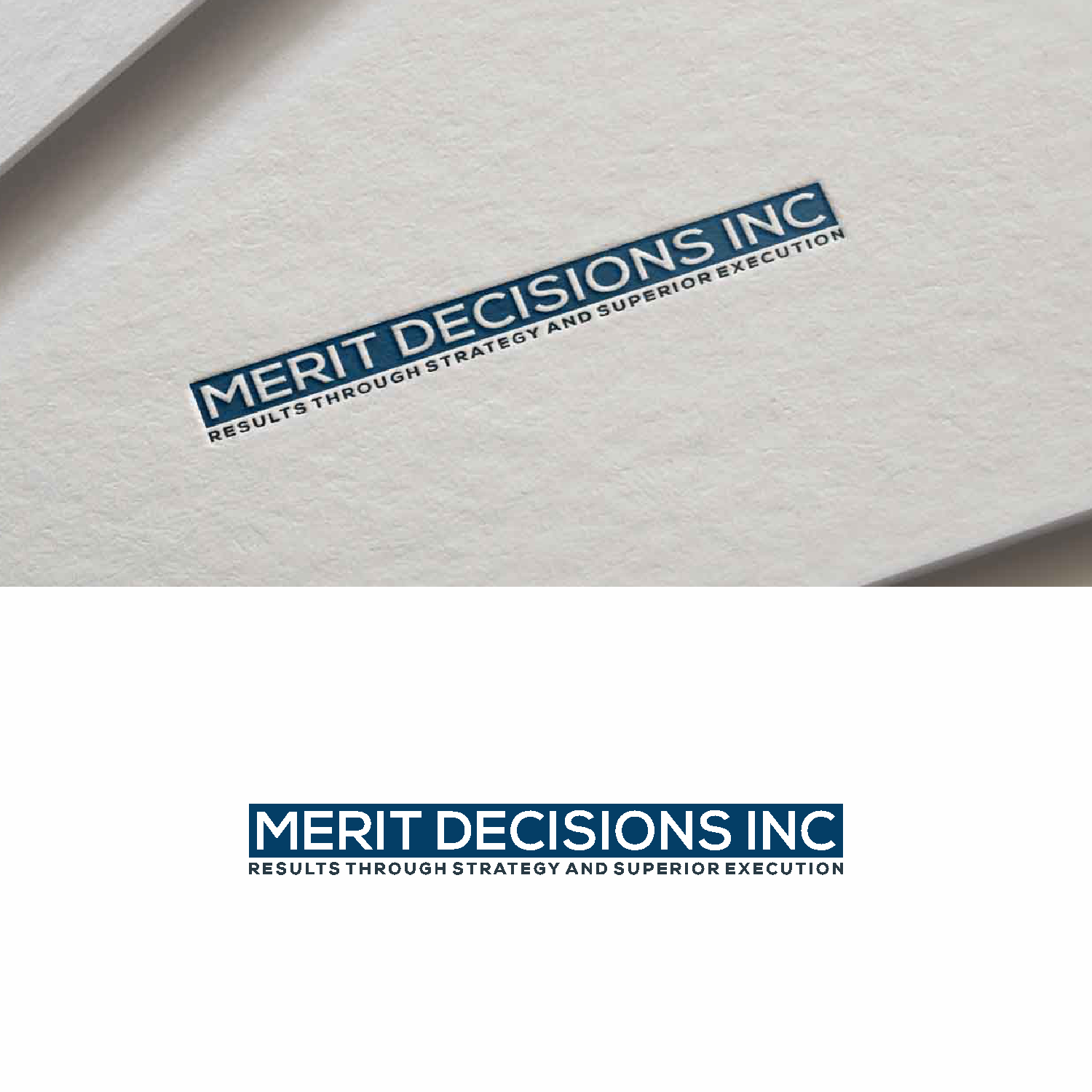 Logo Design by saher khan 2 for Merit Decision | Design #23131370