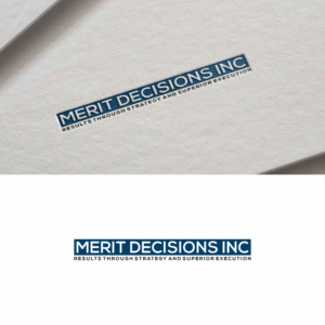 Logo Design by saher khan 2 for Merit Decision | Design: #23131370